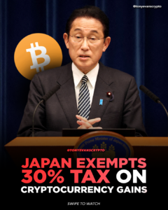 Japan Changes tax ON CRYPTO 